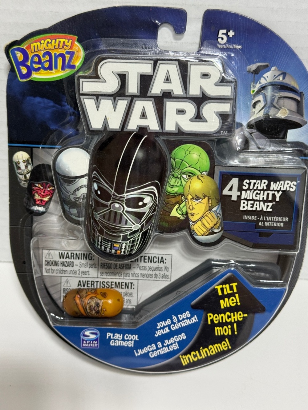 Mighty Beanz Star Wars Series 1 *4-pack* New In Package ~ #28 Wicket